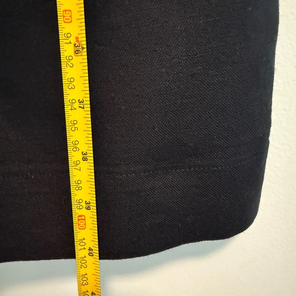 Banana Republic Women’s Linen/cotton Black Pants Size M‎